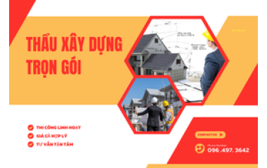 Thầu xây dựng trọn gói HCM