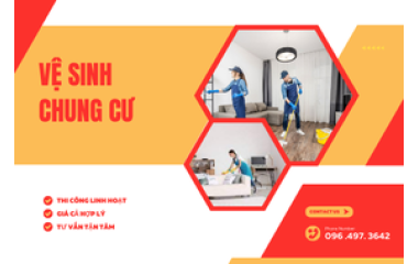 Vệ sinh chung cư HCM