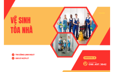 Vệ sinh tòa nhà HCM