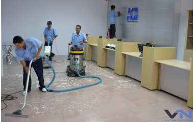 Vệ sinh sau xây dựng tại Tân Phú