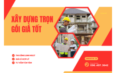 Xây dựng trọn gói giá tốt HCM